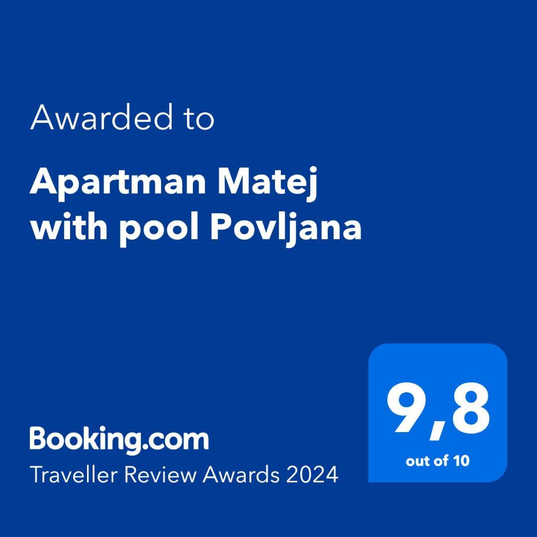 Apartman Matej With Pool Povljana Dış mekan fotoğraf